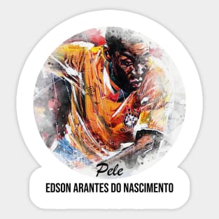 pele Edson Arantes do Nascimento Sticker